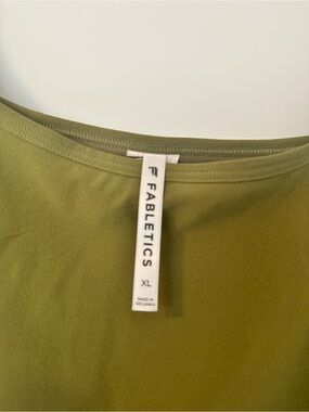 Fabletics Olive-Style Green athletic dress